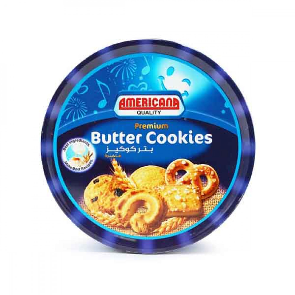 Americana Premium Butter Cookies 454gm  Americana Premium Butter Cookies 454gm
