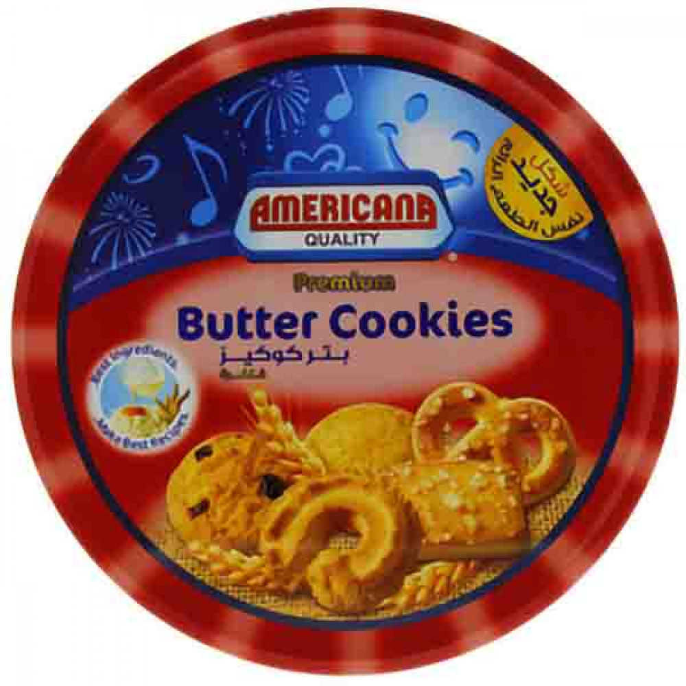 Americana Premium Butter Cookies 908gm  Americana Premium Butter Cookies 908gm