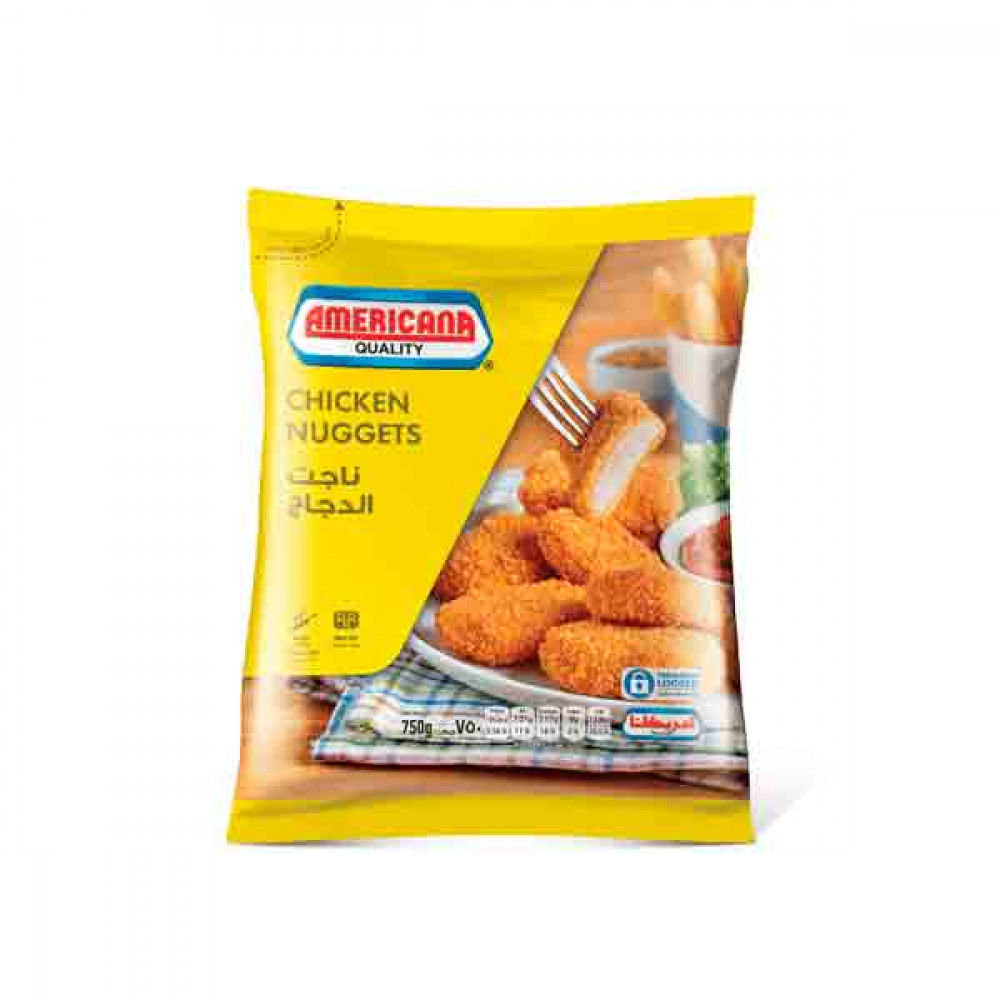 Americana Chicken Nuggets 750gm  Americana Chicken Nuggets 750gm
