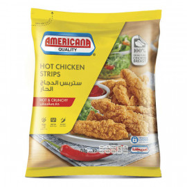 Americana Hot Chicken Strips 750gm
