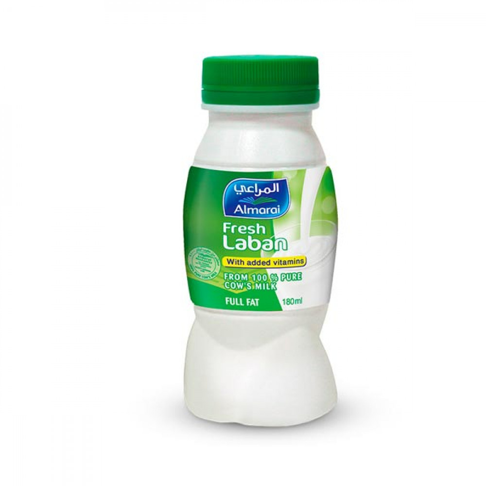 Almarai Fresh Laban Full Fat 180ml  Almarai Fresh Laban Full Fat 180ml