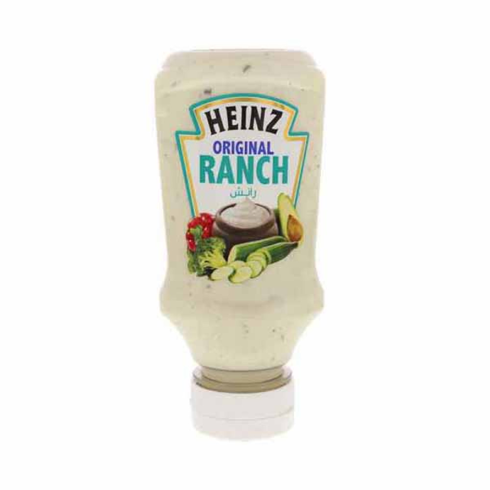 HEINZ ORIGINAL RANCH DRESSING 225GM 