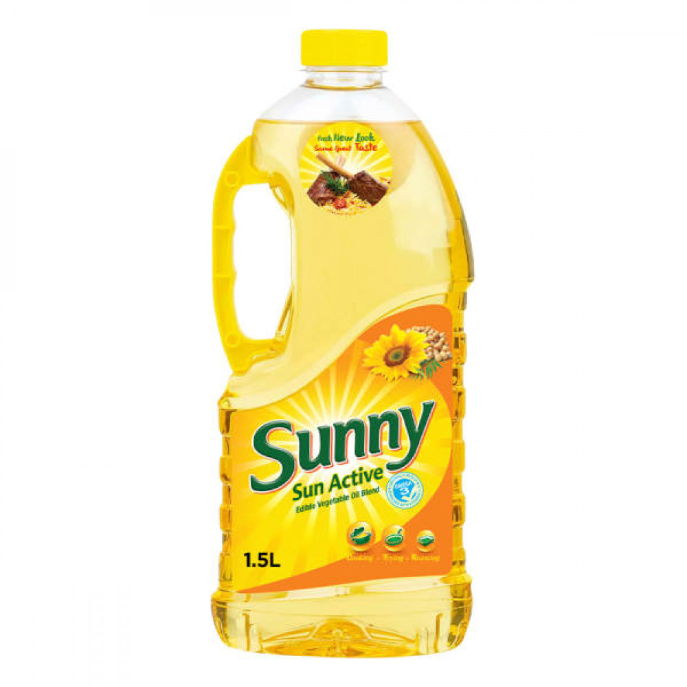Sunny Blended Vegetable Oil 1.5Ltr  Sunny Blended Vegetable Oil 1.5Ltr