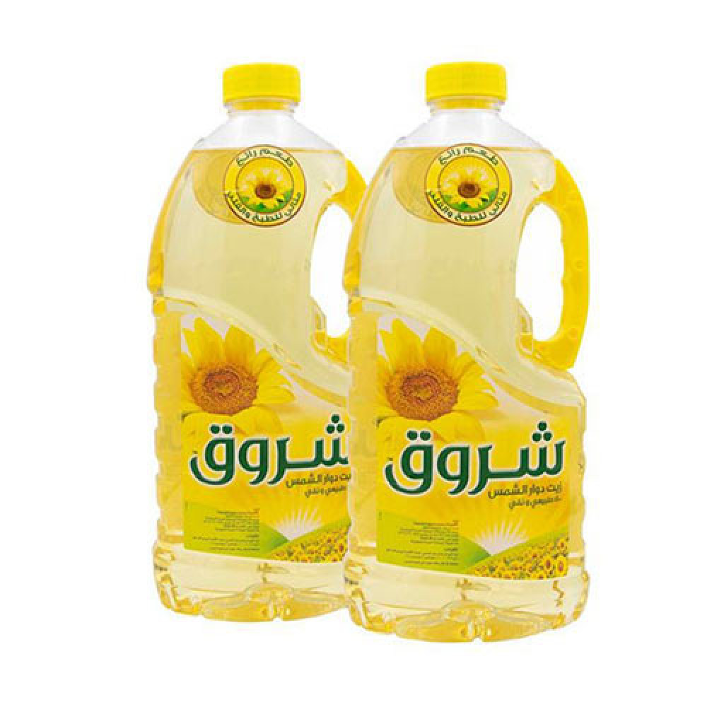 Shurooq Sunflower Oil 2 X 1.5 Ltr  Shurooq Sunflower Oil 2 X 1.5 Ltr