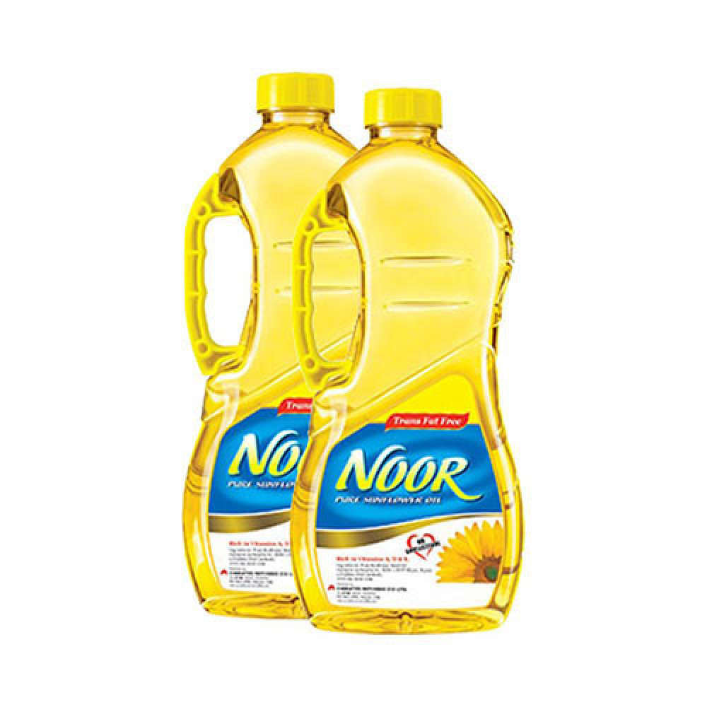 Noor Sunflower Oil 2 X 1.5 Ltr  Noor Sunflower Oil 2 X 1.5 Ltr