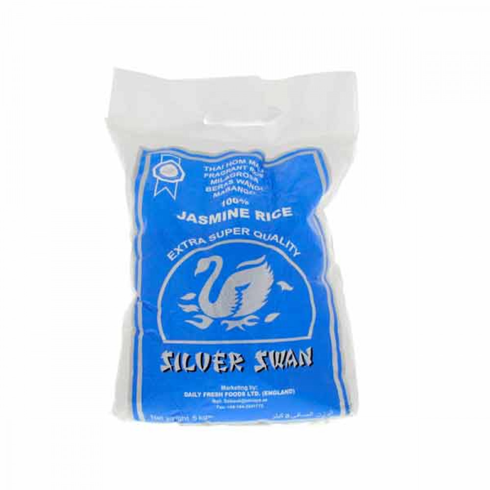 Silver Swan Thai Jasmine Rice 5Kg  Silver Swan Thai Jasmine Rice 5Kg