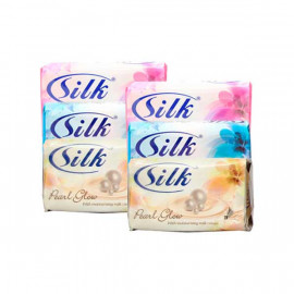 Silk Soap  Assorted 6 x 125gm