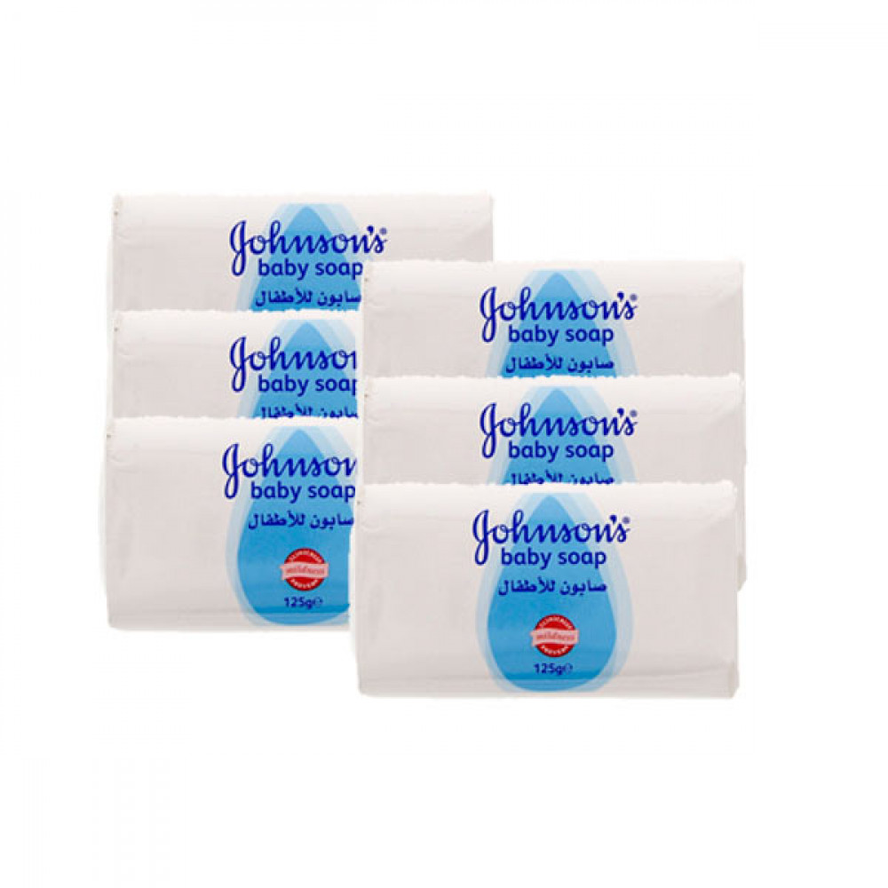 Johnsons Baby Soap Regular ( 5 + 1 Free ) 125gm  Johnsons Baby Soap Regular ( 5 + 1 Free ) 125gm