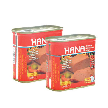 HANA CHICKEN LUNCHEON MEAT 2*340 SP