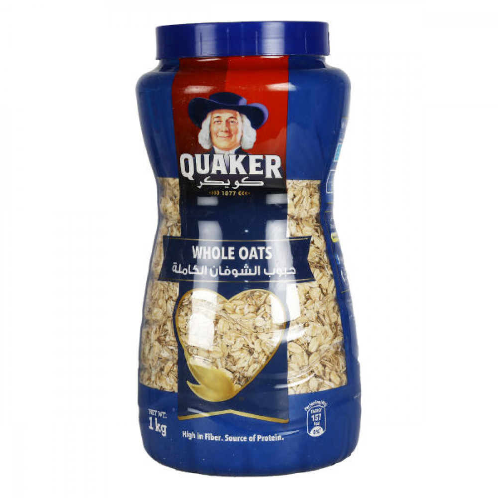 Quaker Whole Oats 1Kg   Quaker Whole Oats 1Kg