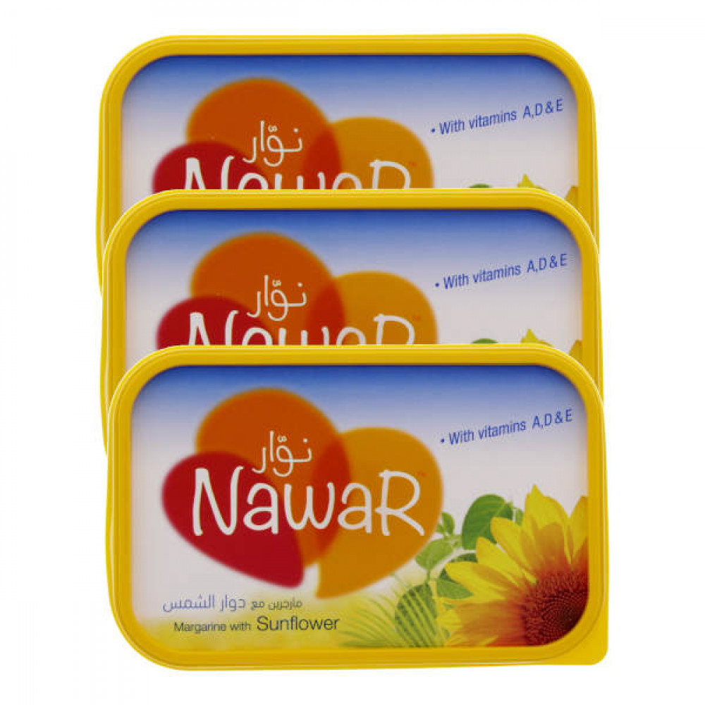 Nawar Spreadable Margarine 3 x 250gm  Nawar Spreadable Margarine 3 x 250gm