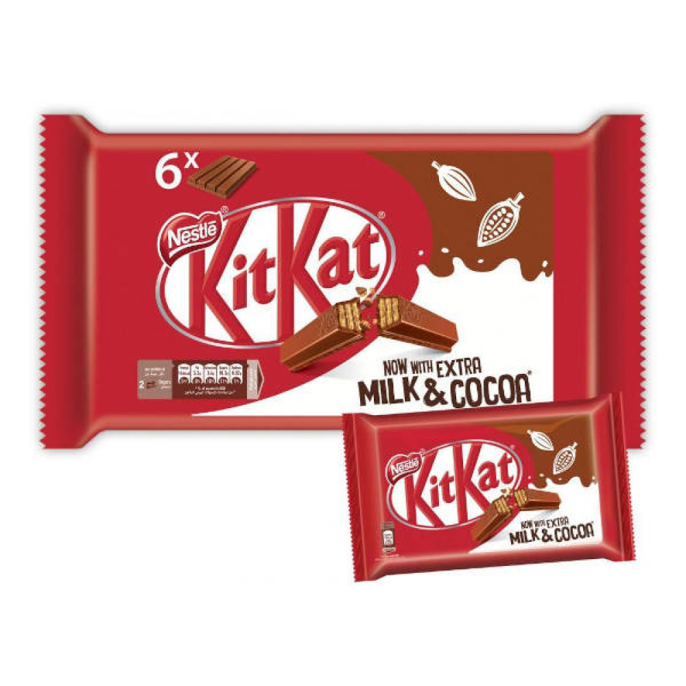 NESTLE KIT KAT CHOCOLATE WAFERS 36.5GM 6-S 