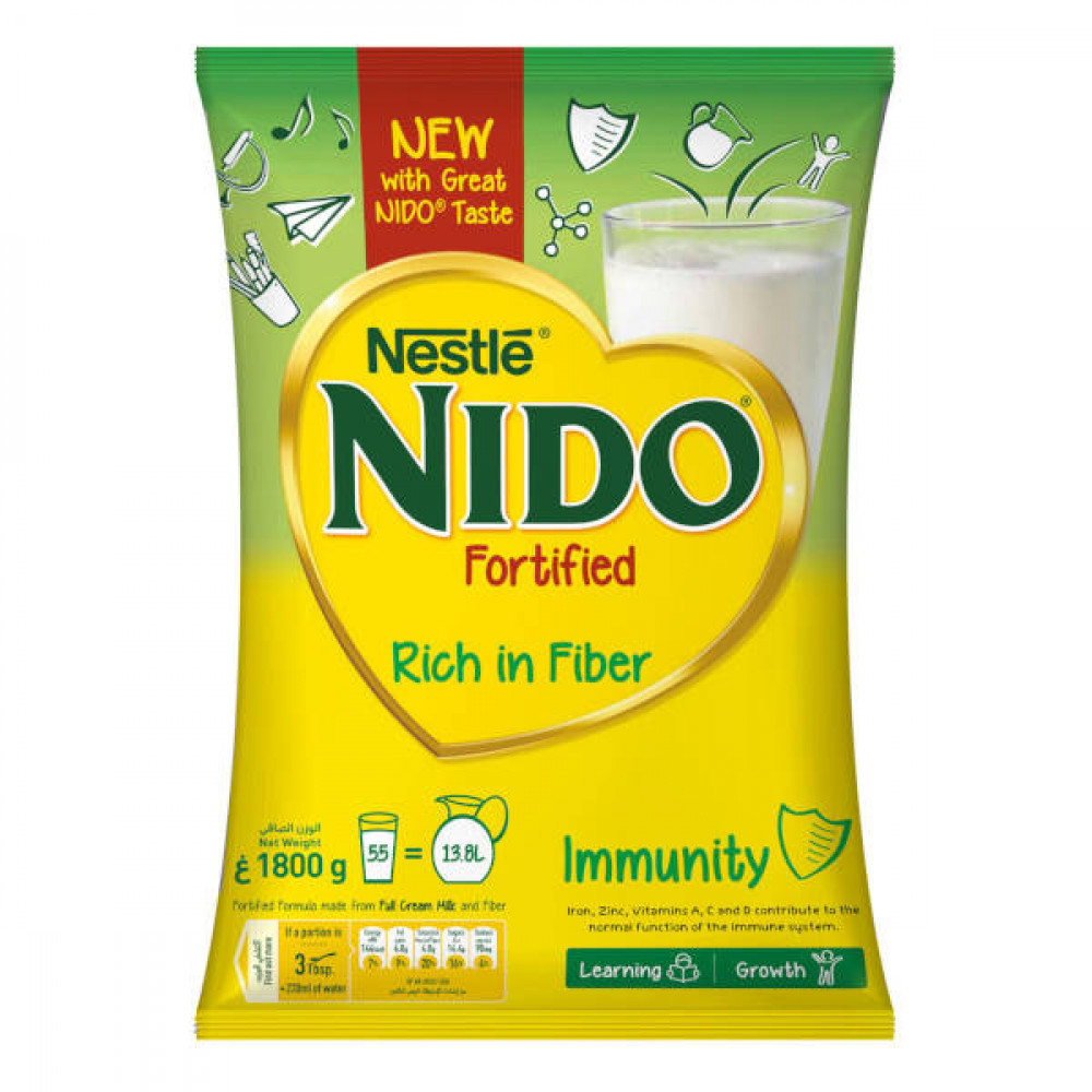 Nido Fortified Milk Powder 1800gm   Nido Fortified Milk Powder 1800gm