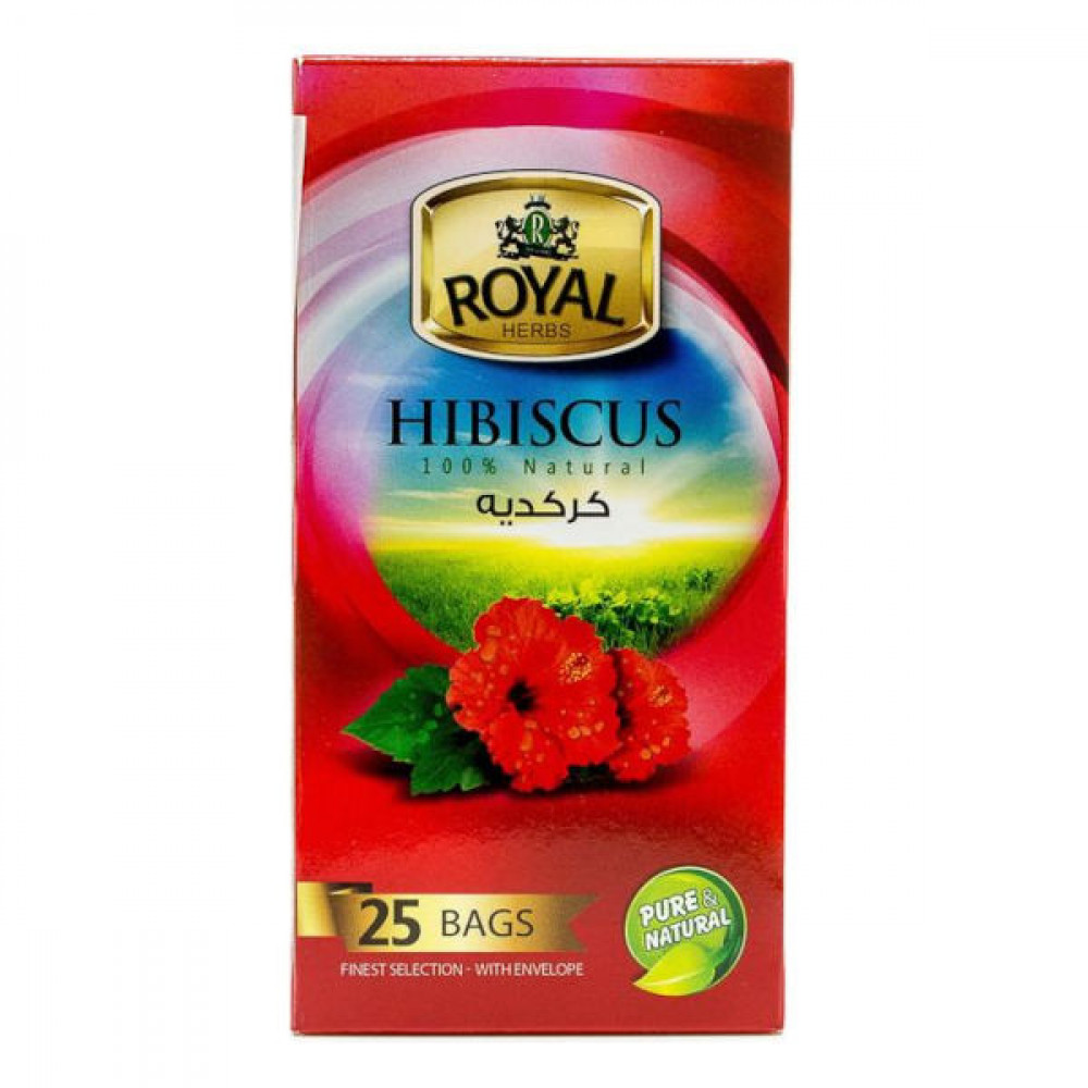 Royal Herbs Hibiscus Tea 25 Bags   Royal Herbs Hibiscus Tea 25 Bags