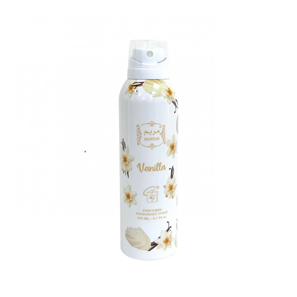 Maryam Perfumed Deodorant Spray Vanilla 200Ml