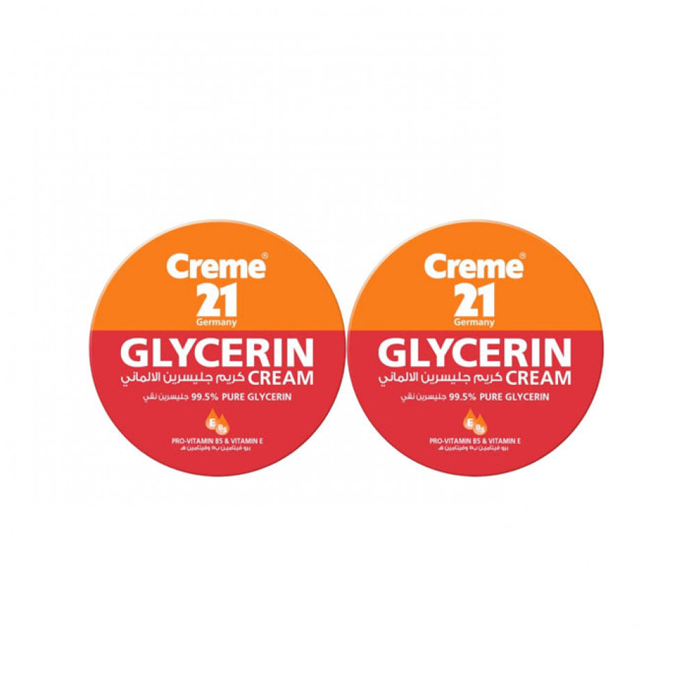 Cream 21 Glycerin 2X125 Ml Vitamin B5 And E