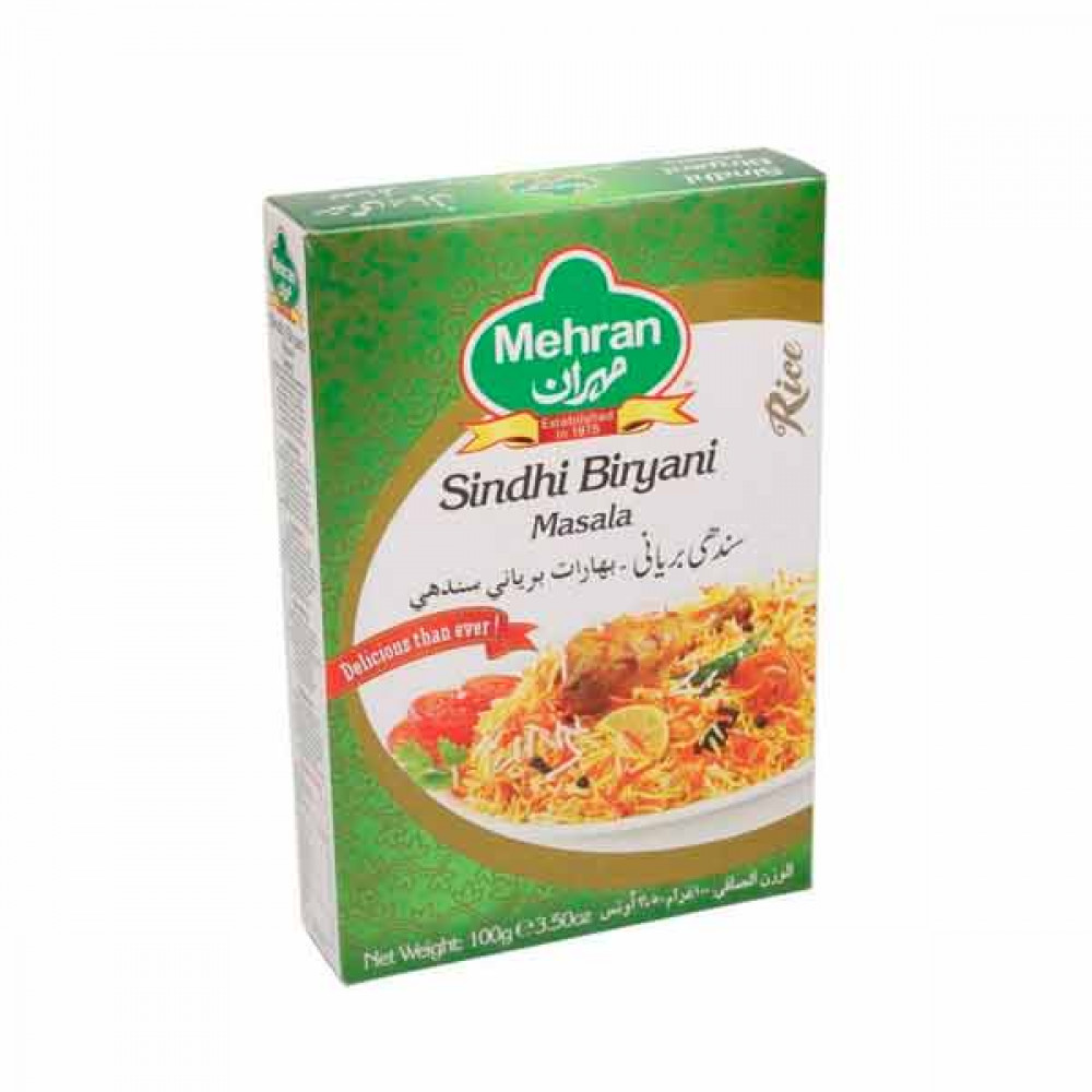 Mehran Sindhi Biriyani Masala 100gm  Mehran Sindhi Biriyani Masala 100gm