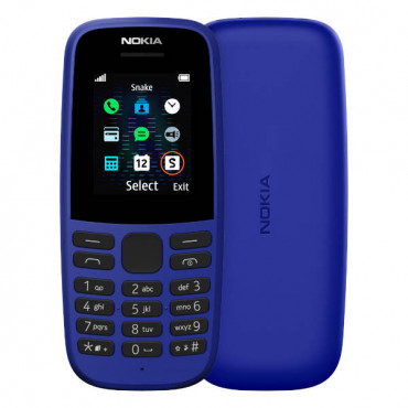 Nokia Mobile Phone N105 Dual Sim Blue Colour 