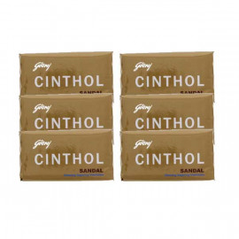Godrej Cinthol Soap Sandal 125gm 5+1 Free