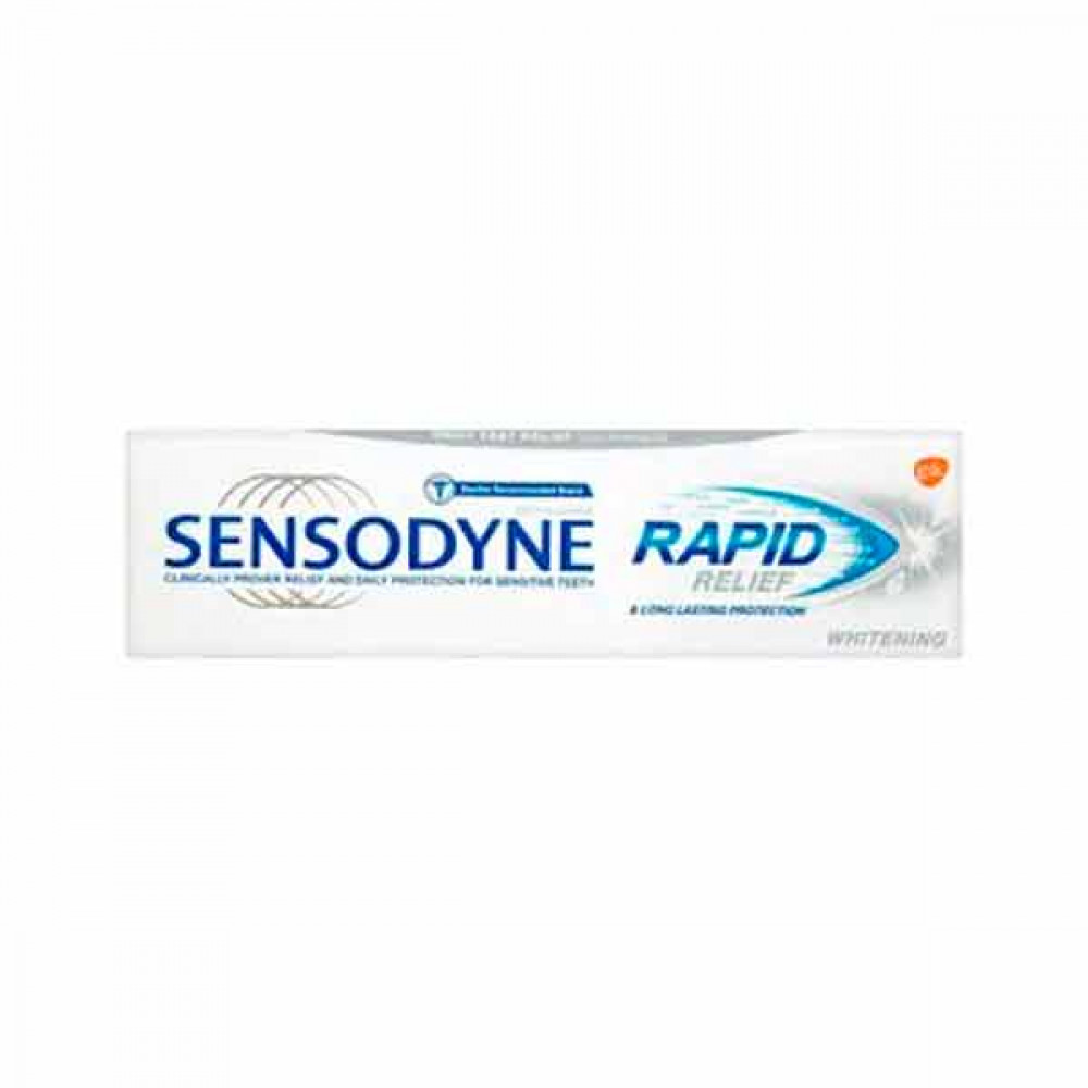 Sensodyne Fast Relief Tp Rapid Action Whi 75ml  Sensodyne Fast Relief Tp Rapid Action Whi 75ml