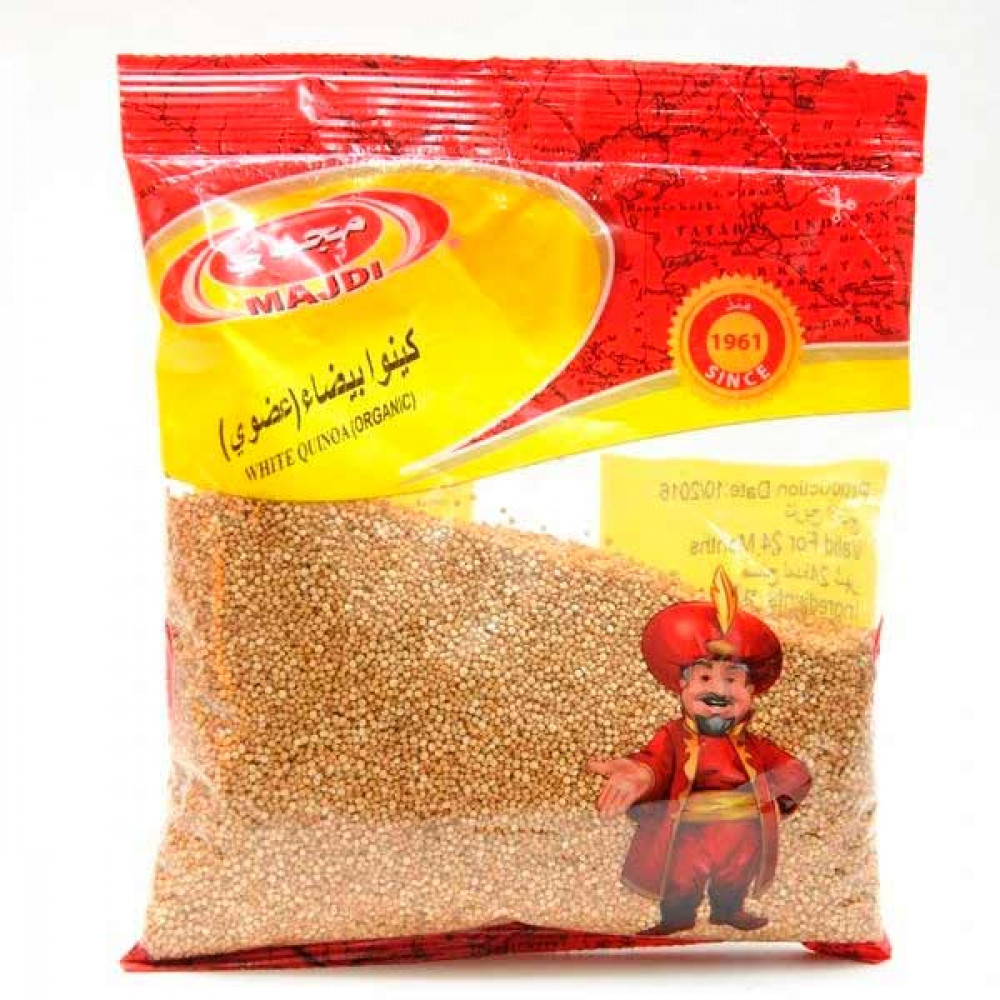 Majdi Organic White Quinoa 350gm Md605  Majdi Organic White Quinoa 350gm Md605