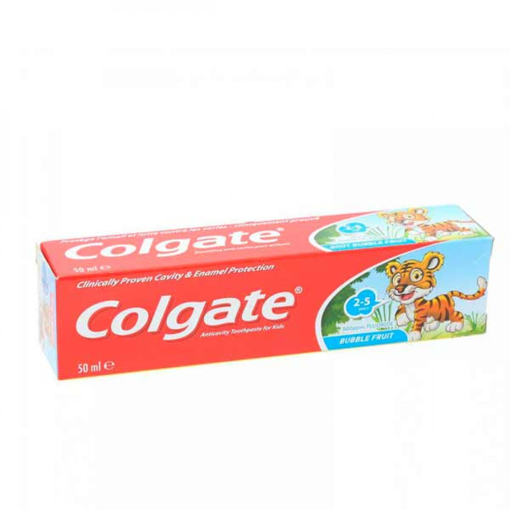 Colgate Toothpaste Gnric 2-5Yr Bublefrut 50M  Colgate Toothpaste Gnric 2-5Yr Bublefrut 50M