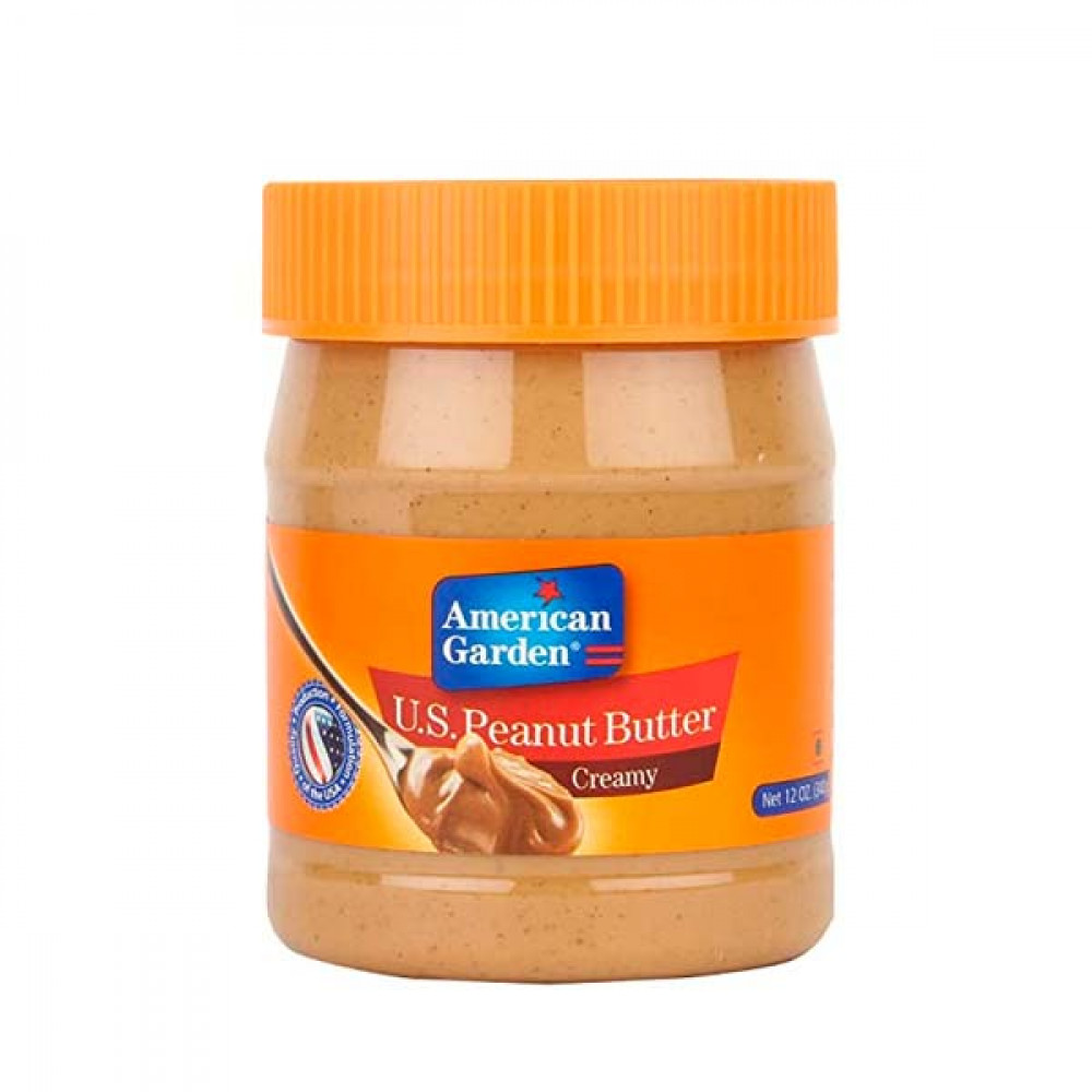American Garden Peanut Butter Creamy 340gm  American Garden Peanut Butter Creamy 340gm