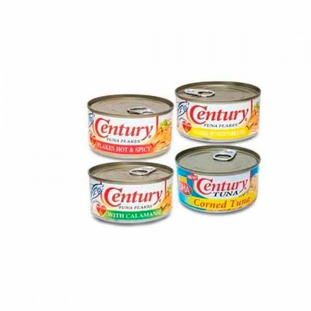 Century Tuna Assorted 4 x 180gm  Century Tuna Assorted 4 x 180gm
