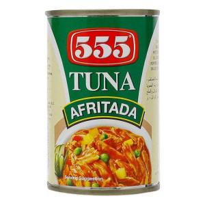555 TUNA AFRITADA 155GM 