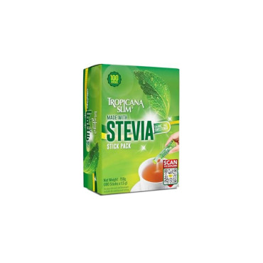 TROPICANA SLIM SWEETNER STEVIA DIET 100STICK 150GM