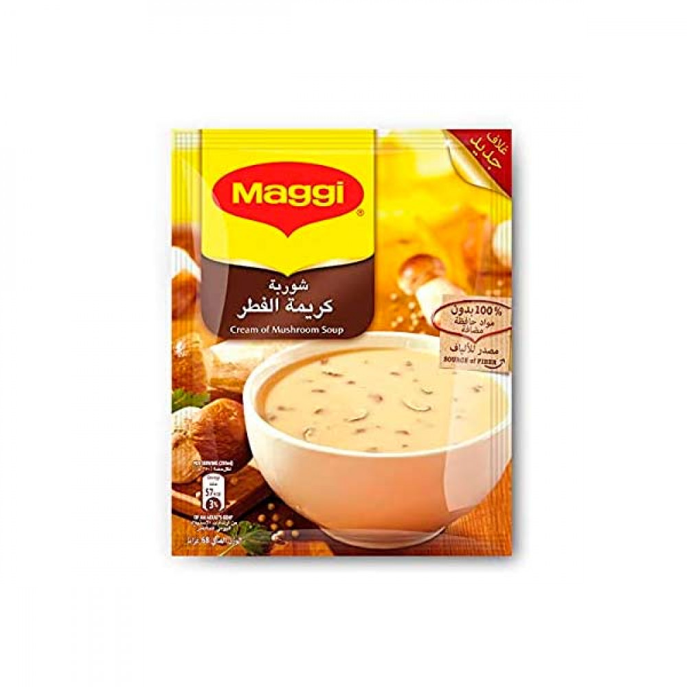 Nestle Maggi Soup Mushroom 68gm  Nestle Maggi Soup Mushroom 68gm