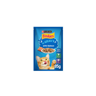 FRISKIES SALMON POUCH 85G
