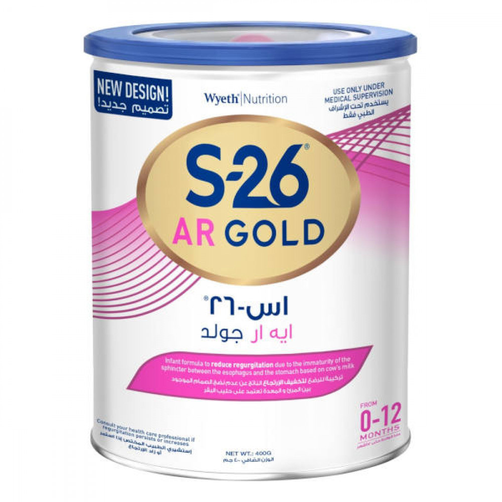 S-26 AR Gold Anti-Regurgitation Infant Formula 400gm  S-26 AR Gold Anti-Regurgitation Infant Formula 400gm