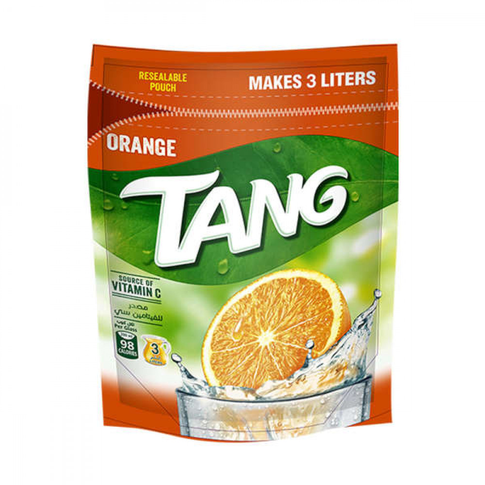 Tang Instant Fruit Drink Powder Orange 375gm  Tang Instant Fruit Drink Powder Orange 375gm