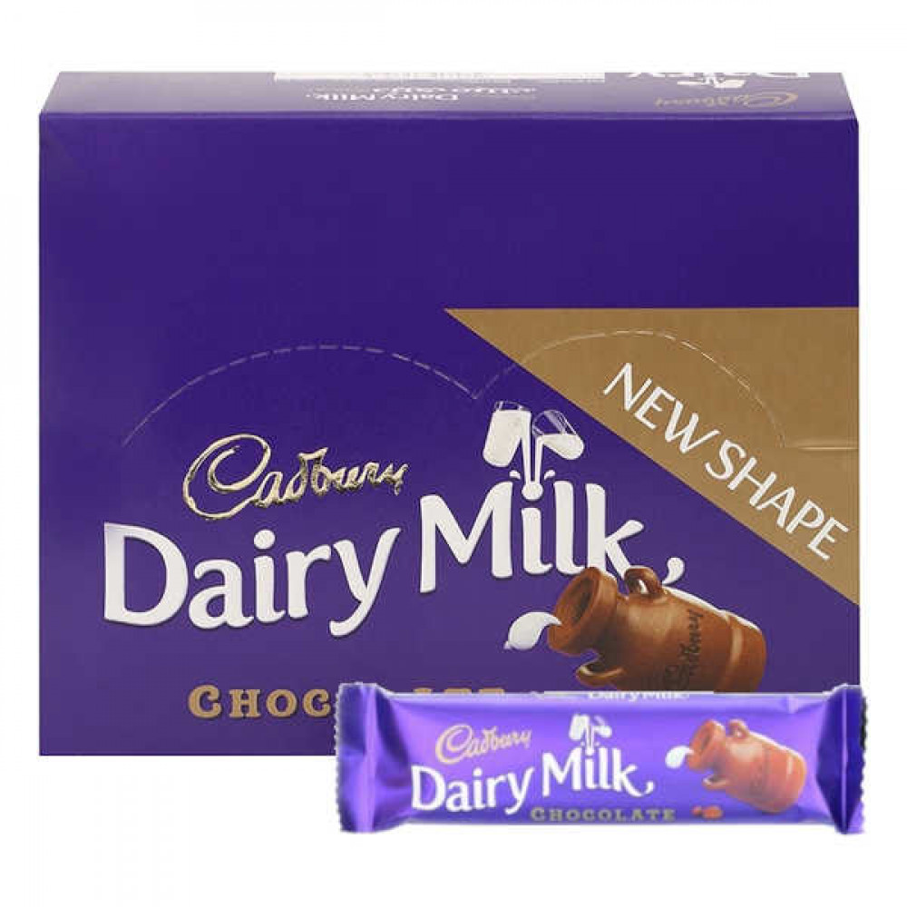 Cadbury Dairy Milk Chocolate 12 x 37gm  Cadbury Dairy Milk Chocolate 12 x 37gm