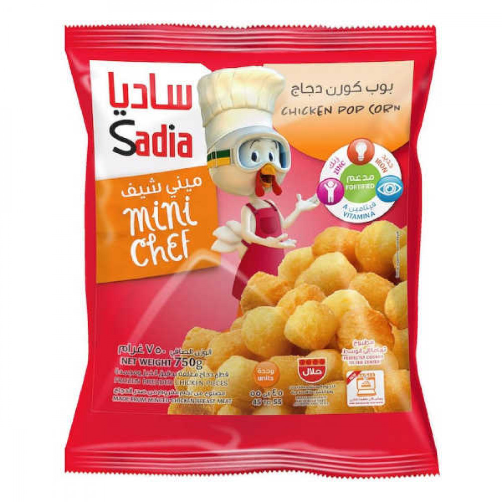 Sadia Mini Chef Chicken Popcorn 750gm  Sadia Mini Chef Chicken Popcorn 750gm