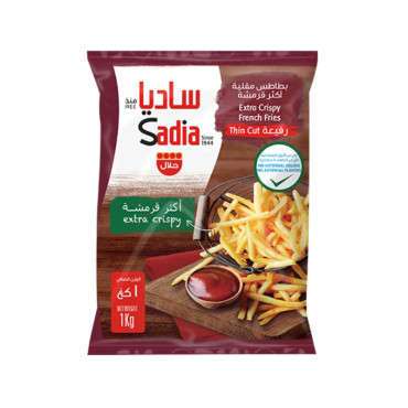 SADIA EXTRA CRISPY FRIES 6/6 1KG