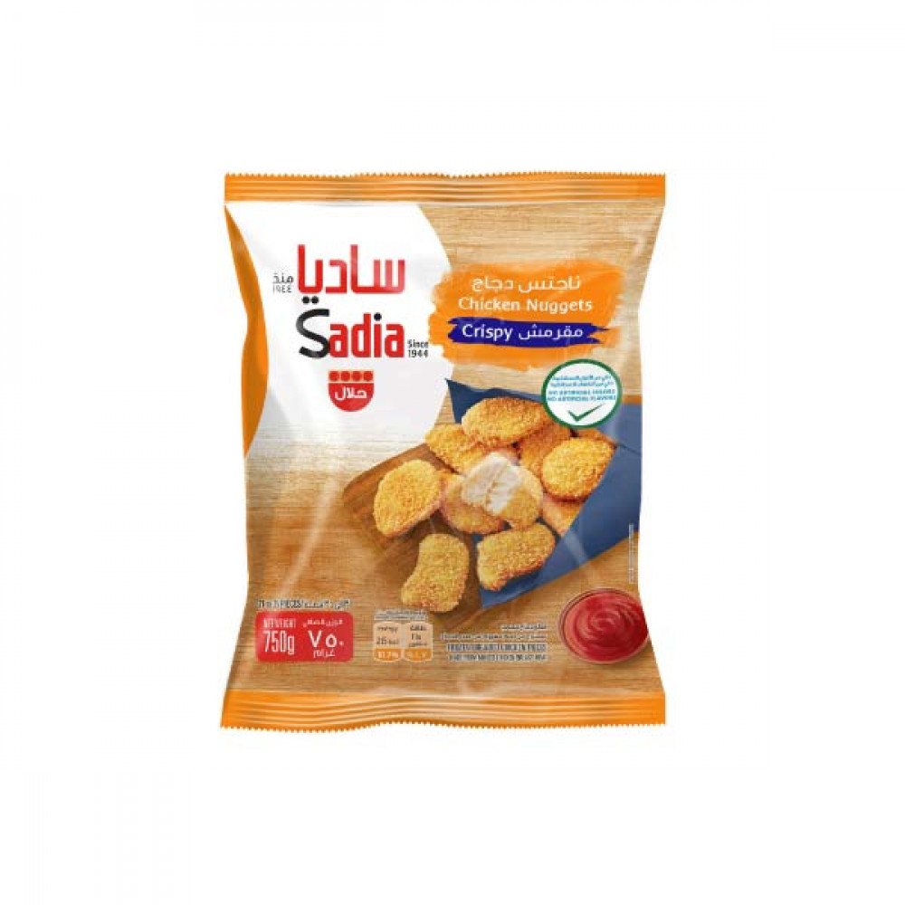 Sadia Chicken Nuggets Crispy 750gm  Sadia Chicken Nuggets Crispy 750gm