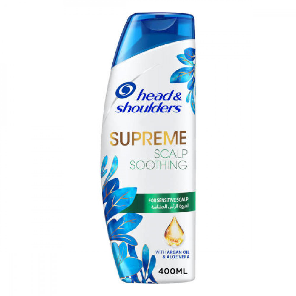 Head & Shoulders Supreme Shampoo Scalp Soothing for Sensitive Scalp 400ml  Head & Shoulders Supreme Shampoo Scalp Soothing for Sensitive Scalp 400ml