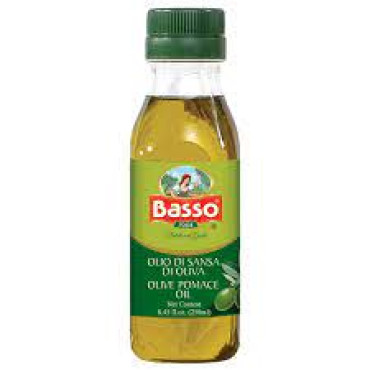 BASSO POMACE OLIVE OIL BTL 250ML