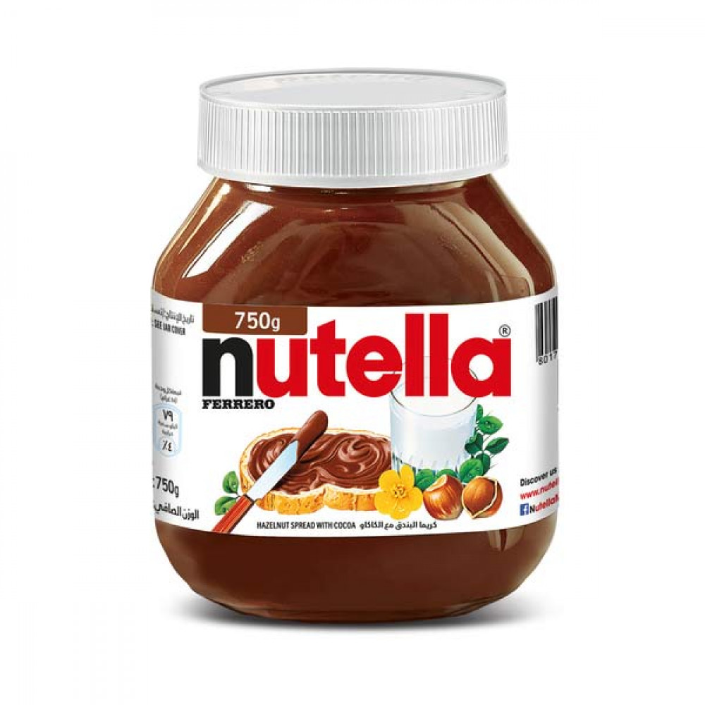 Ferrero Nutella Hazelnut Spread 750gm  Ferrero Nutella Hazelnut Spread 750gm