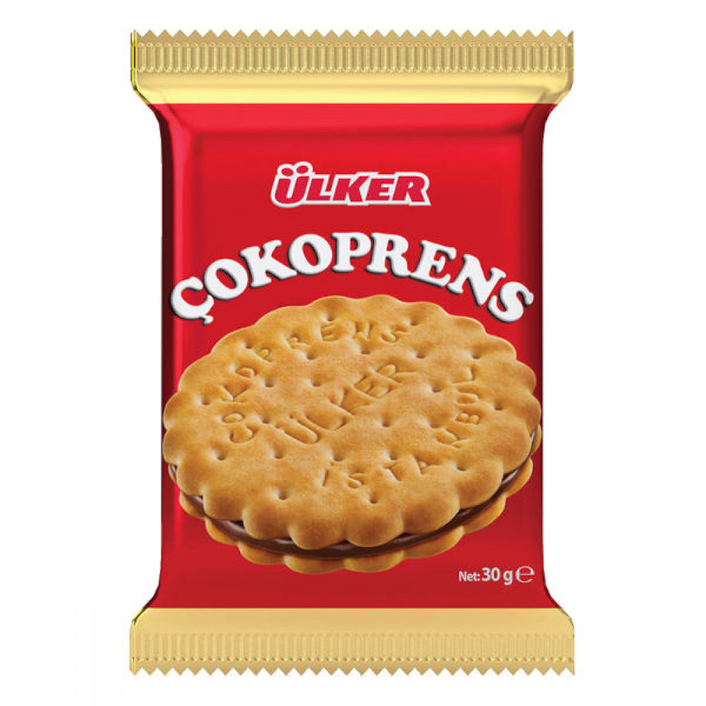 Ulker Cokoprens Sandwich Biscuit 30gm  Ulker Cokoprens Sandwich Biscuit 30gm