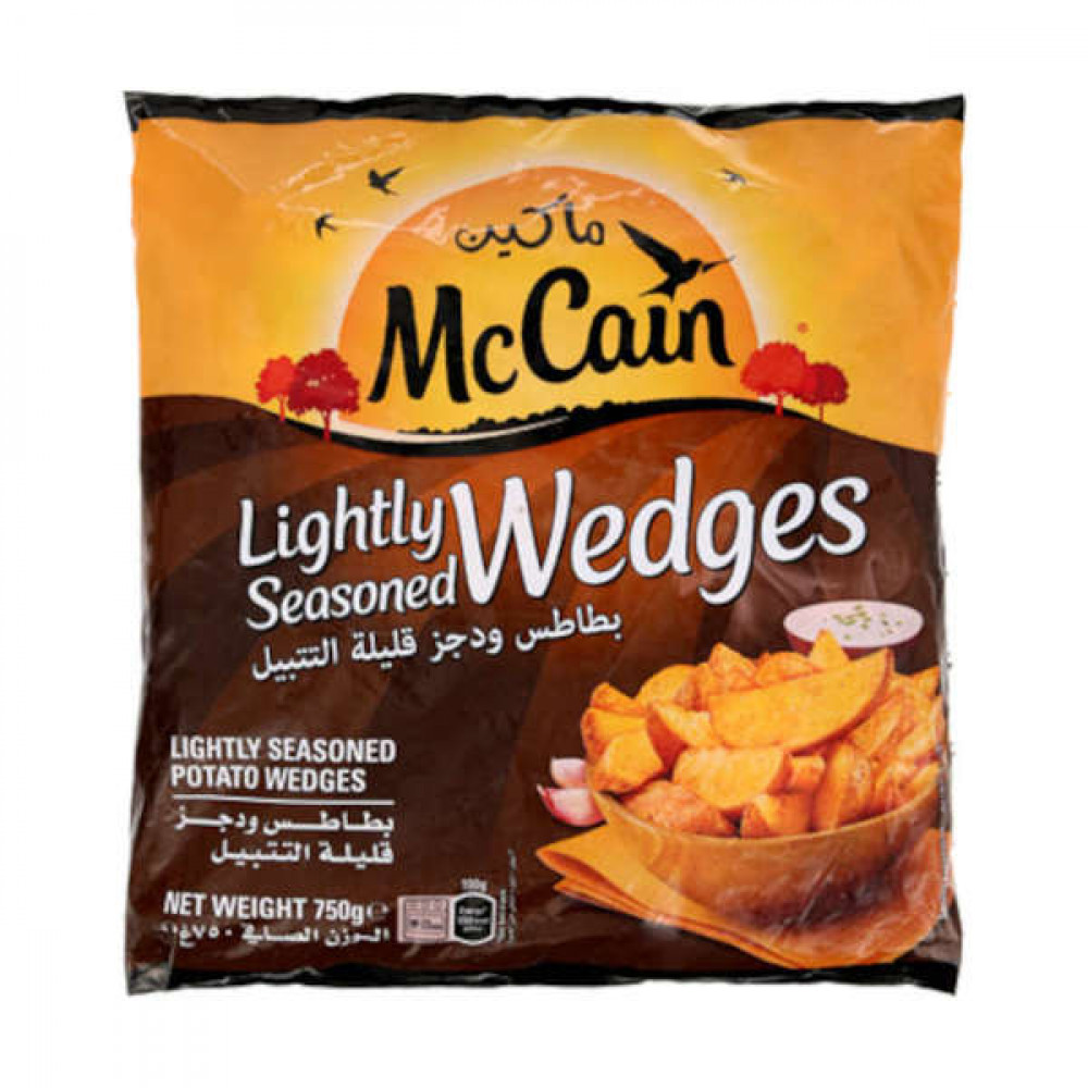 McCain Seasoned Potato Wedges 750gm   McCain Seasoned Potato Wedges 750gm