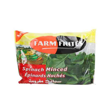 FARMFRITES FROZEN SPINACH MINCED 400GM 