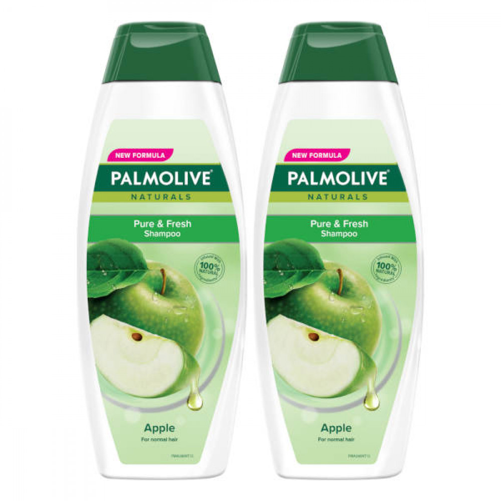 Palmolive Pure & Fresh Shampoo Apple 2 x 380ml  Palmolive Pure & Fresh Shampoo Apple 2 x 380ml