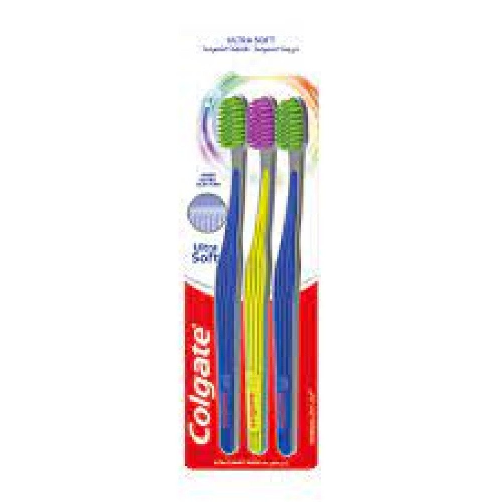 COLGATE TOOTH BRUSH ULTRA SOFT 3 PACK