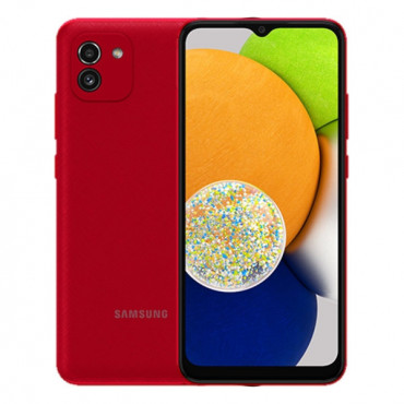Samsung Galaxy Smartphone A03 4G 4GB RAM 64GB ROM Red Colour 
