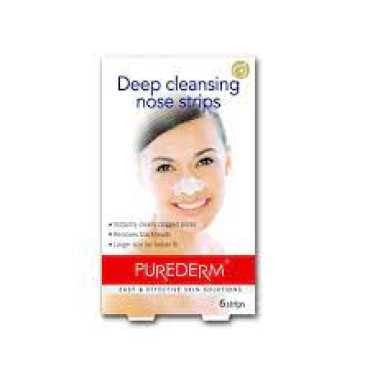 PUREDERM NOSE STRIPS 6S