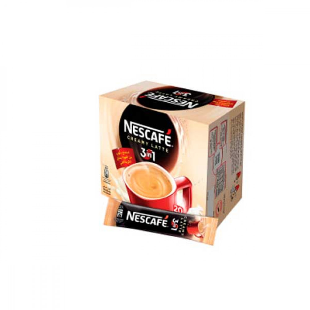 Nescafe Creamy Latte 3 In  1 22.4gm 20s  Nescafe Creamy Latte 3 In  1 22.4gm 20s