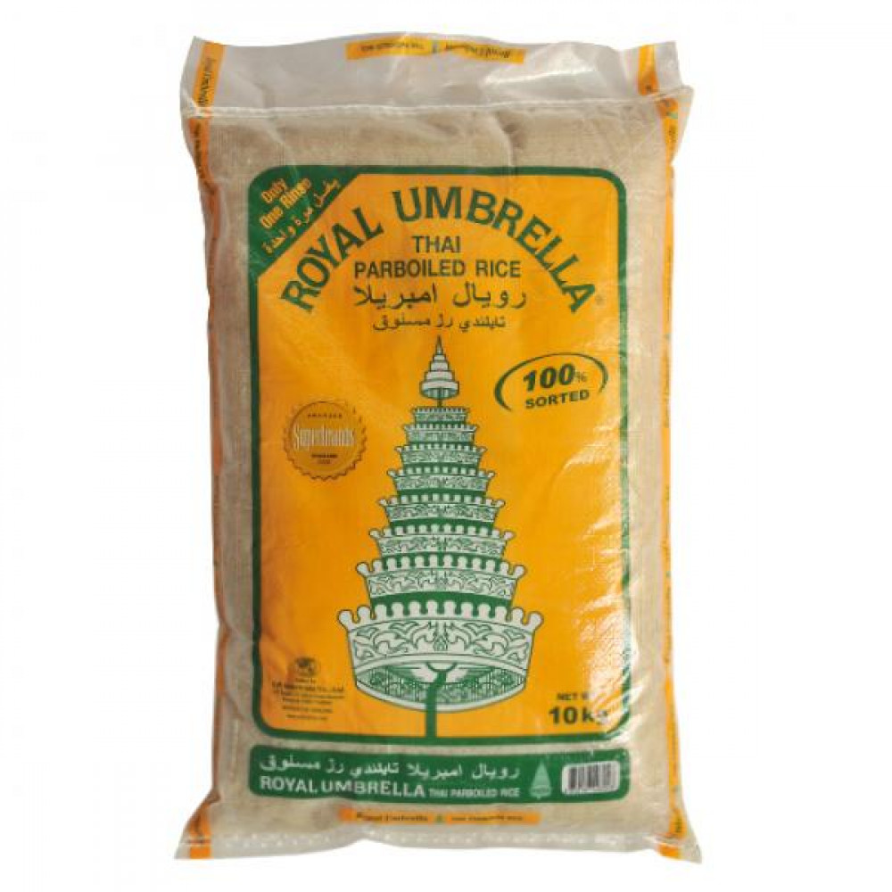 Royal Umberlla Parboiled Rice  10Kg  Royal Umberlla Parboiled Rice  10Kg